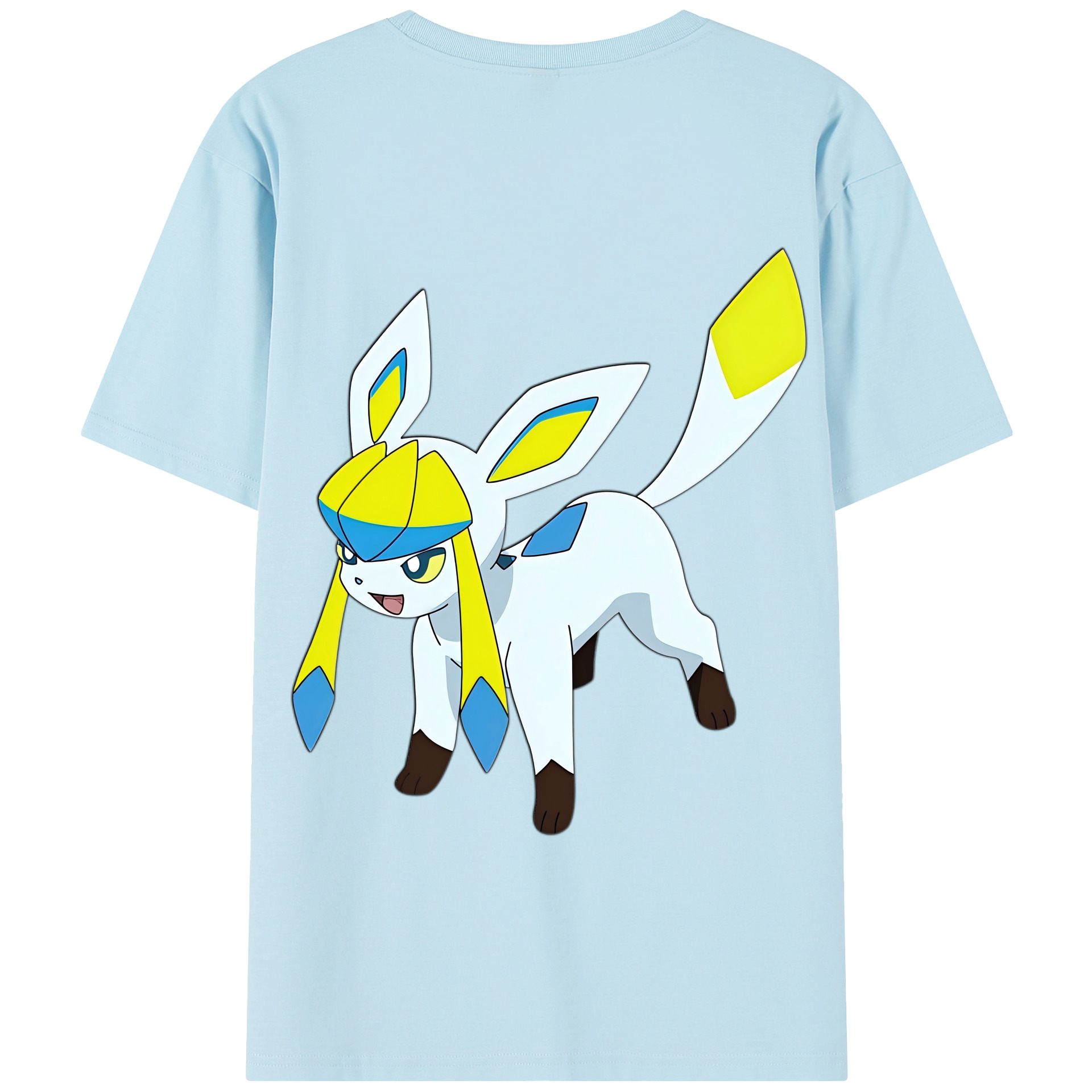 （画像用） Digimon デジタルモンスター/デジモン 綿100％半袖Tシャツ（背面プリント）